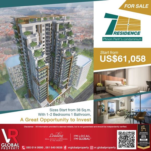 For Sale The Seven Residence Condominium, Phnom Penh